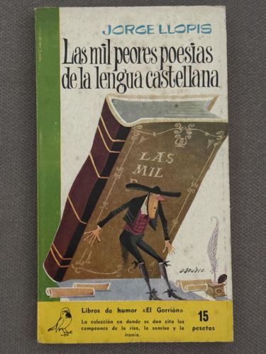 Portada del libro de Las mil peores poesías de la lengua castellana