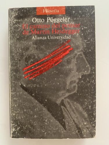 Portada del libro de EL CAMINO DEL PENSAR DE MARTIN HEIDEGGER