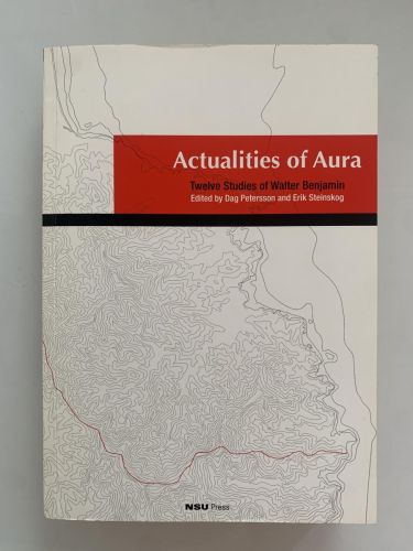 Portada del libro de ACTUALITIES OF AURA: Twelve Studies of Walter Benjamin