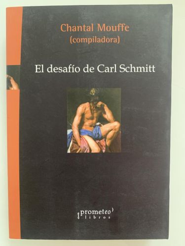 Portada del libro de EL DESAFÍO DE CARL SCHMITT