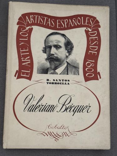 Portada del libro de Valeriano Bécquer