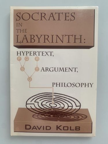 Portada del libro de SOCRATES IN THE LABYRINTH: HYPERTEXT, ARGUMENT, PHILOSOPHY (+ dvd para Macintosh)