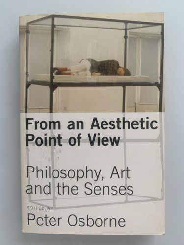 Portada del libro de FROM AN AESTHETIC POINT OF VIEW: Philosophy, Art and the Senses