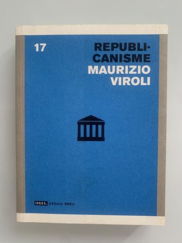 Portada del libro de REPUBLICANISME