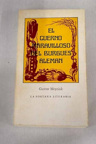 Portada del libro de EL CUERNO MARAVILLOSO DEL BURGUÉS ALEMÁN