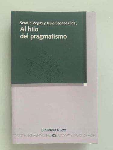 Portada del libro de AL HILO DEL PRAGMATISMO