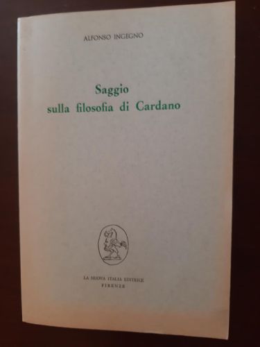 Portada del libro de SAGGIO SULLA FILOSOFIA DI CARDANO
