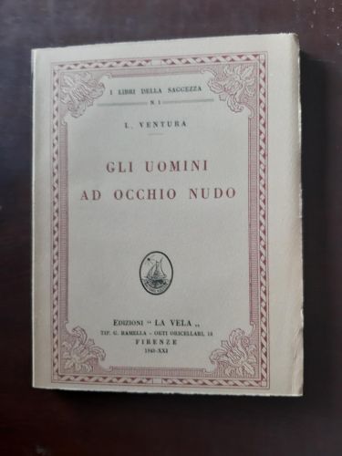 Portada del libro de GLI UOMINI AD OCCHIO NUDO