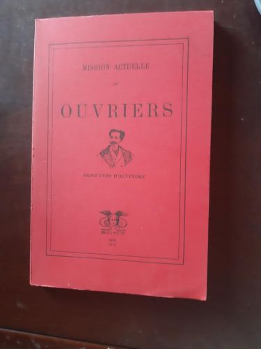 Portada del libro de Mission actuelle des ouvriers