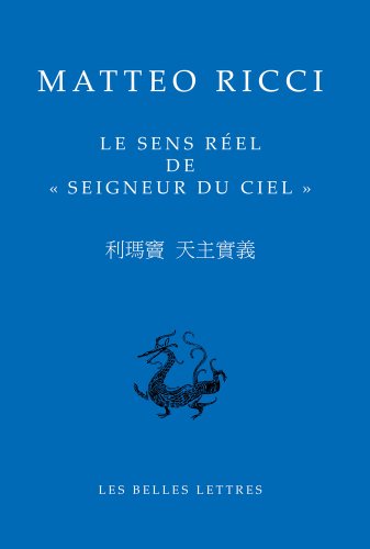 Portada del libro de Le Sens réel de « Seigneur du Ciel » BILINGUE CHINO Y FRANCÉS