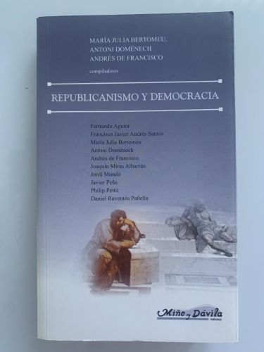 Portada del libro de REPUBLICANISMO Y DEMOCRACIA