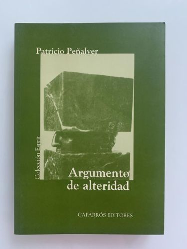 Portada del libro de ARGUMENTO DE ALTERIDAD