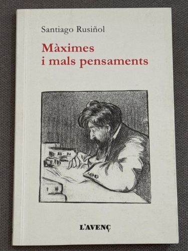 Portada del libro de Màximes i mals pensaments