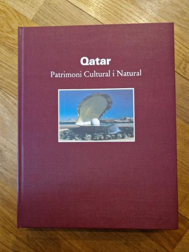 Portada del libro de Qatar. Patrimoni cultural natural