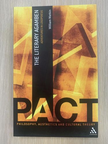 Portada del libro de THE LITERARY AGAMBEN: Adventures in Logopoiesis 