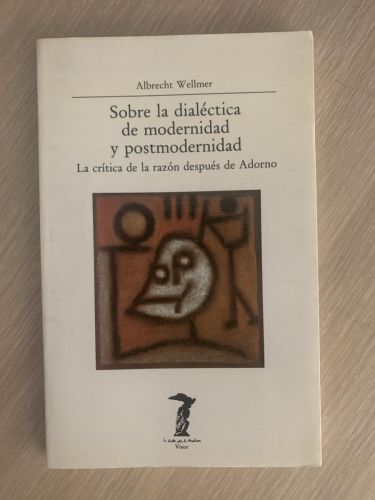 Portada del libro de SOBRE LA DIALÉCTICA DE MODERNIDAD Y POSTMODERNIDAD