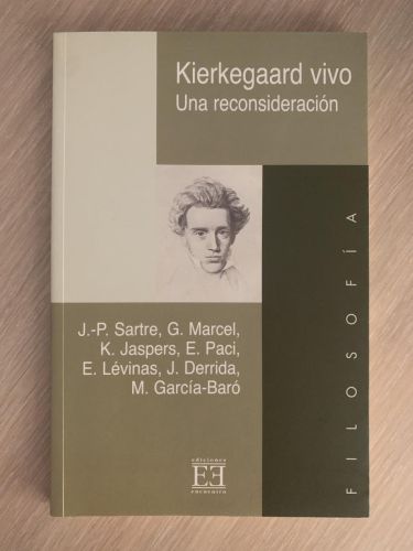 Portada del libro de KIERKEGAARD VIVO. Una reconsideración