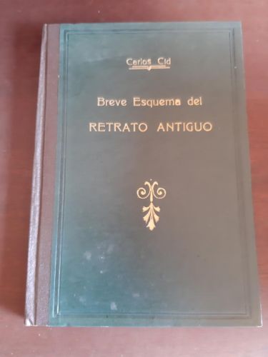 Portada del libro de BREVE ESQUEMA DEL RETRATO ANTIGUO. Precedido de una introducción al arte del retrato