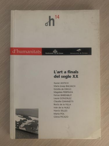 Portada del libro de L'ART A FINALS DEL SEGLE XX