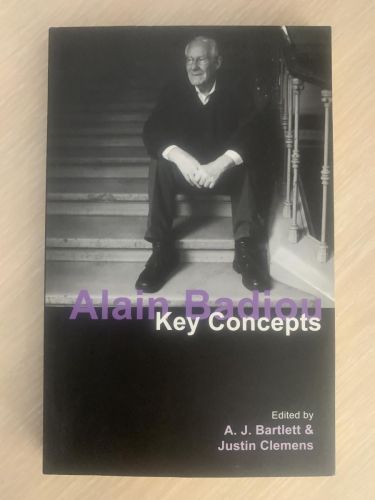 Portada del libro de ALAIN BADIOU. Key Concepts