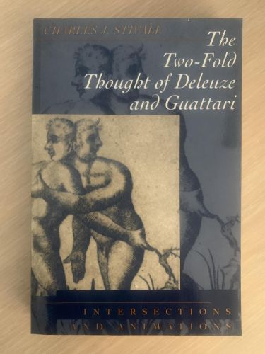 Portada del libro de THE TWO-FOLD THOUGHT OF DELEUZE AND GUATTARI