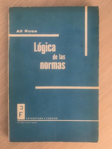Portada del libro de LÓGICA DE LAS NORMAS