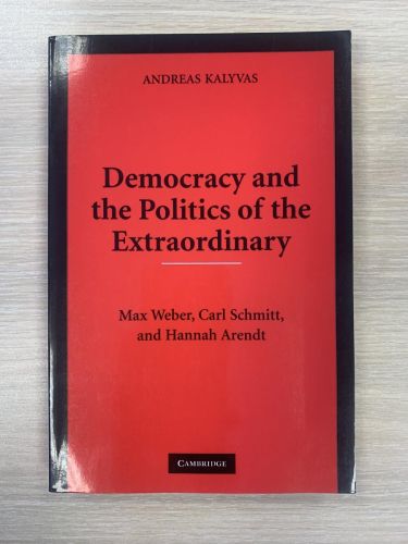 Portada del libro de DEMOCRACY AND THE POLITICS OF THE EXTRAORDINARY