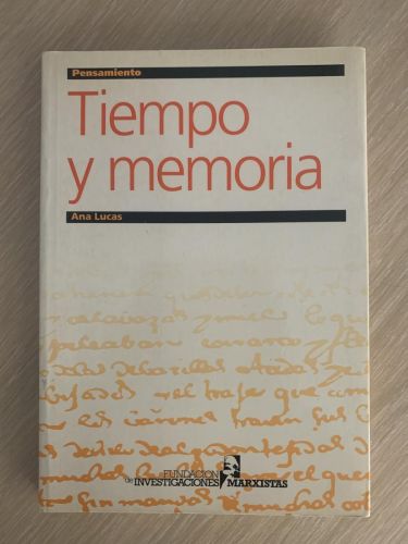 Portada del libro de TIEMPO Y MEMORIA