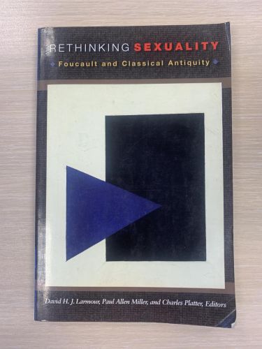 Portada del libro de RETHINKING SEXUALITY. Foucault and Classical Antiquity