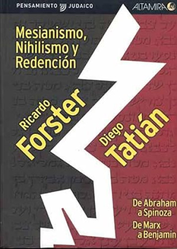 Portada del libro de MESIANISMO, NIHILISMO Y REDENCIÓN