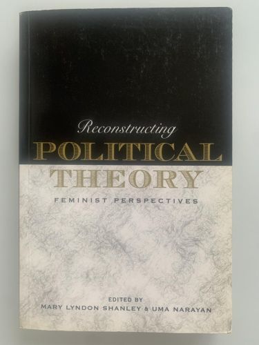 Portada del libro de RECONSTRUCTING POLITICAL THEORY: Feminist Perspectives