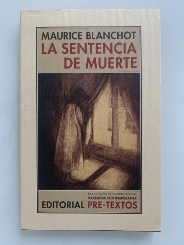 Portada del libro de LA SENTENCIA DE MUERTE