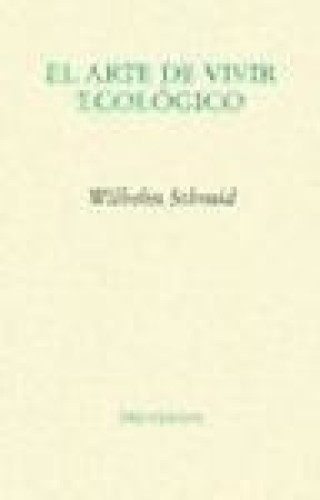 Portada del libro de El arte de vivir ecológico