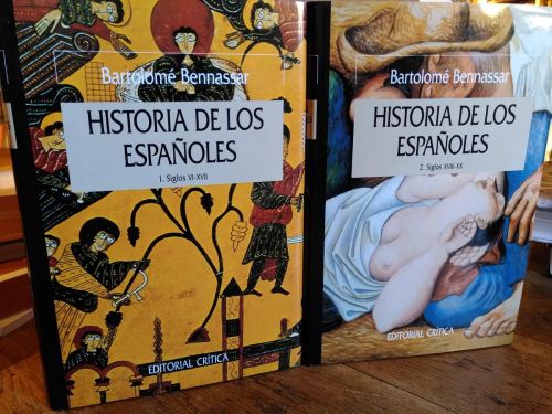Portada del libro de HISTORIA DE LOS ESPAÑOLES (2 tomos)