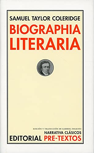 Portada del libro de Biographia literaria