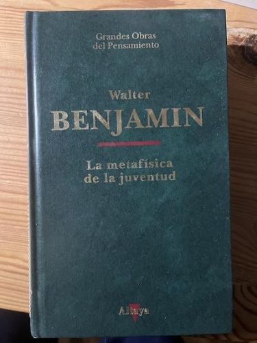 Portada del libro de LA METAFÍSICA DE LA JUVENTUD