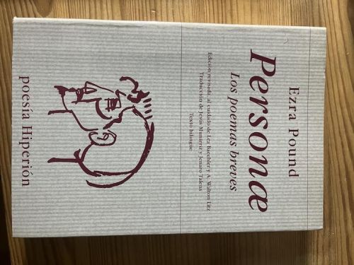 Portada del libro de PERSONAE, LOS POEMAS BREVES