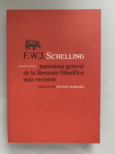 Portada del libro de PANORAMA GENERAL DE LA LITERATURA FILOSÓFICA MÁS RECIENTE