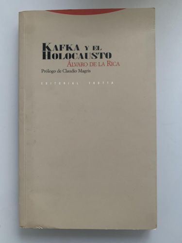 Portada del libro de KAFKA Y EL HOLOCAUSTO