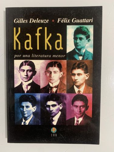 Portada del libro de KAFKA. Por una literatura menor
