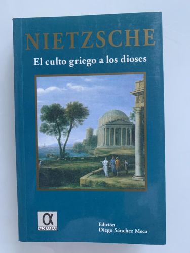 Portada del libro de EL CULTO GRIEGO A LOS DIOSES