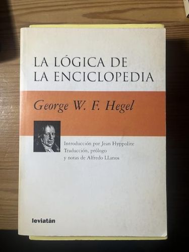 Portada del libro de LA LÓGICA DE LA ENCICLOPEDIA