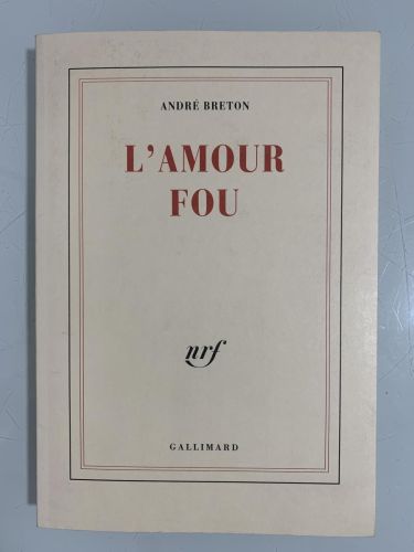Portada del libro de L'AMOUR FOU