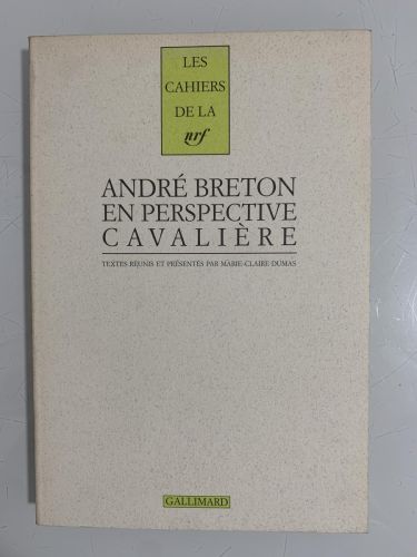 Portada del libro de ANDRÉ BRETON EN PERSPECTIVE CAVALIÈRE