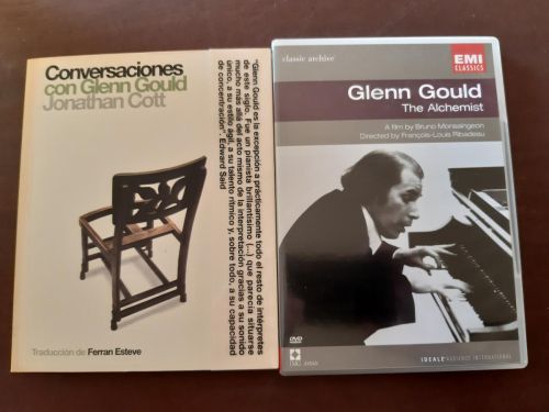 Portada del libro de CONVERSACIONES CON GLENN GOULD Y CD de Glenn Gould: The Alchemist