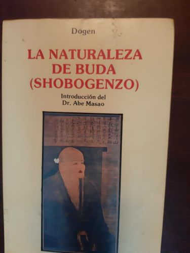 Portada del libro de La naturaleza de Buda (Shobogenzo)

