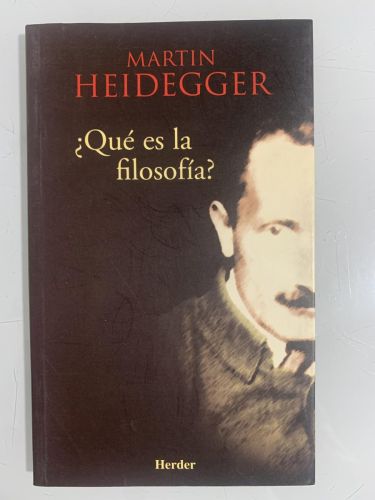 Portada del libro de ¿QUÉ ES LA FILOSOFÍA?