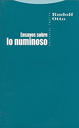 Portada del libro de Ensayos sobre lo numinoso. Traducción y notas de Manuel Abella