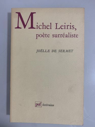 Portada del libro de MICHEL LEIRIS, POÈTE SURRÉALISTE