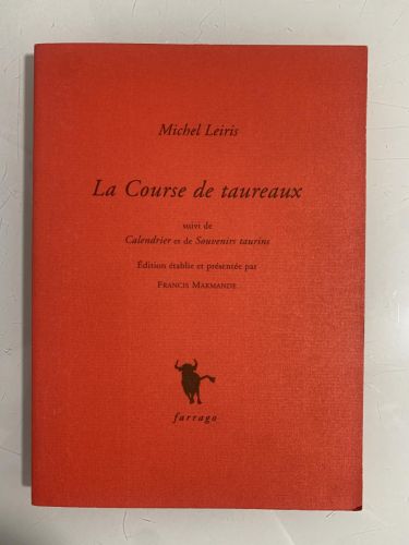 Portada del libro de LA COURSE DE TAUREAUX